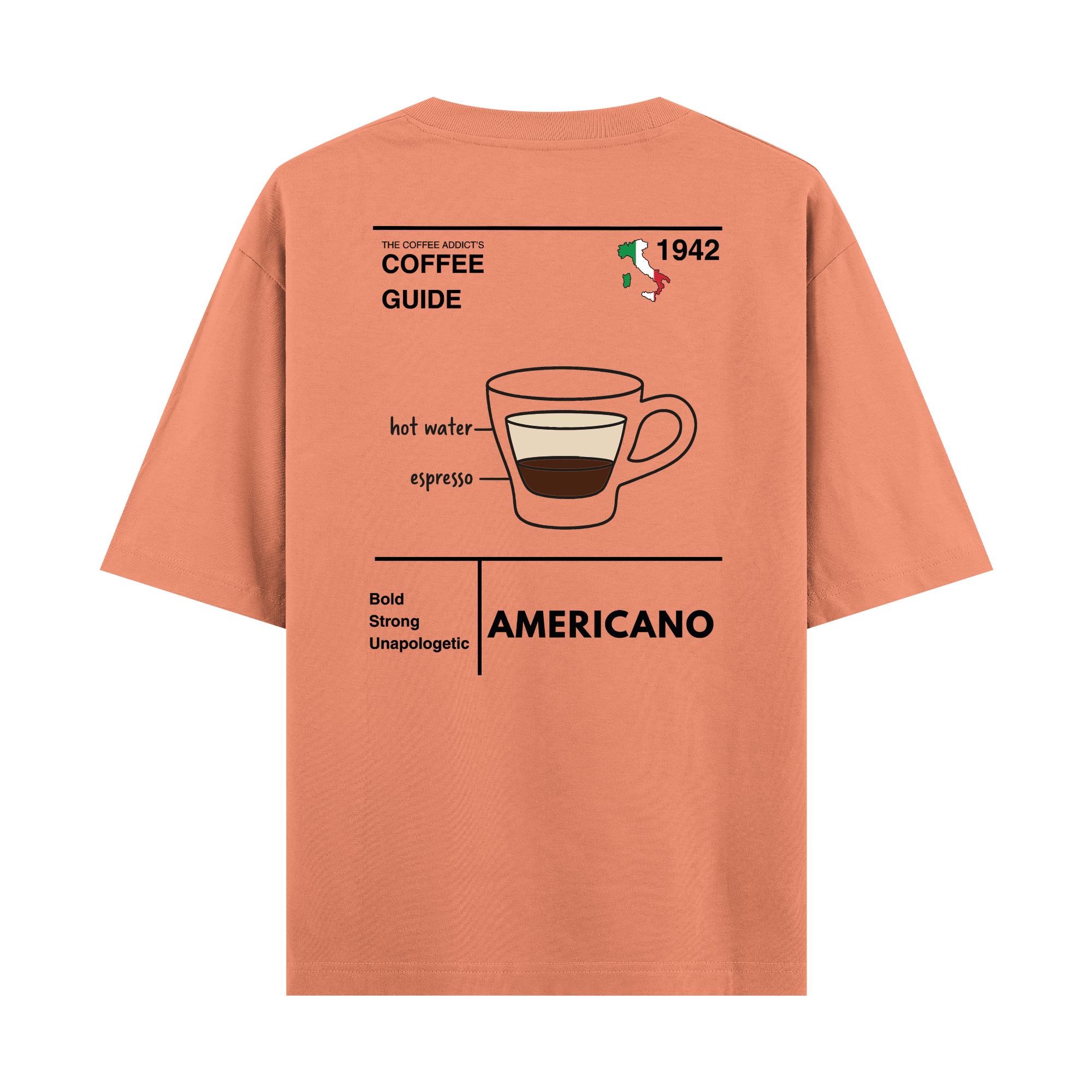 Americano - Oversize T-shirt