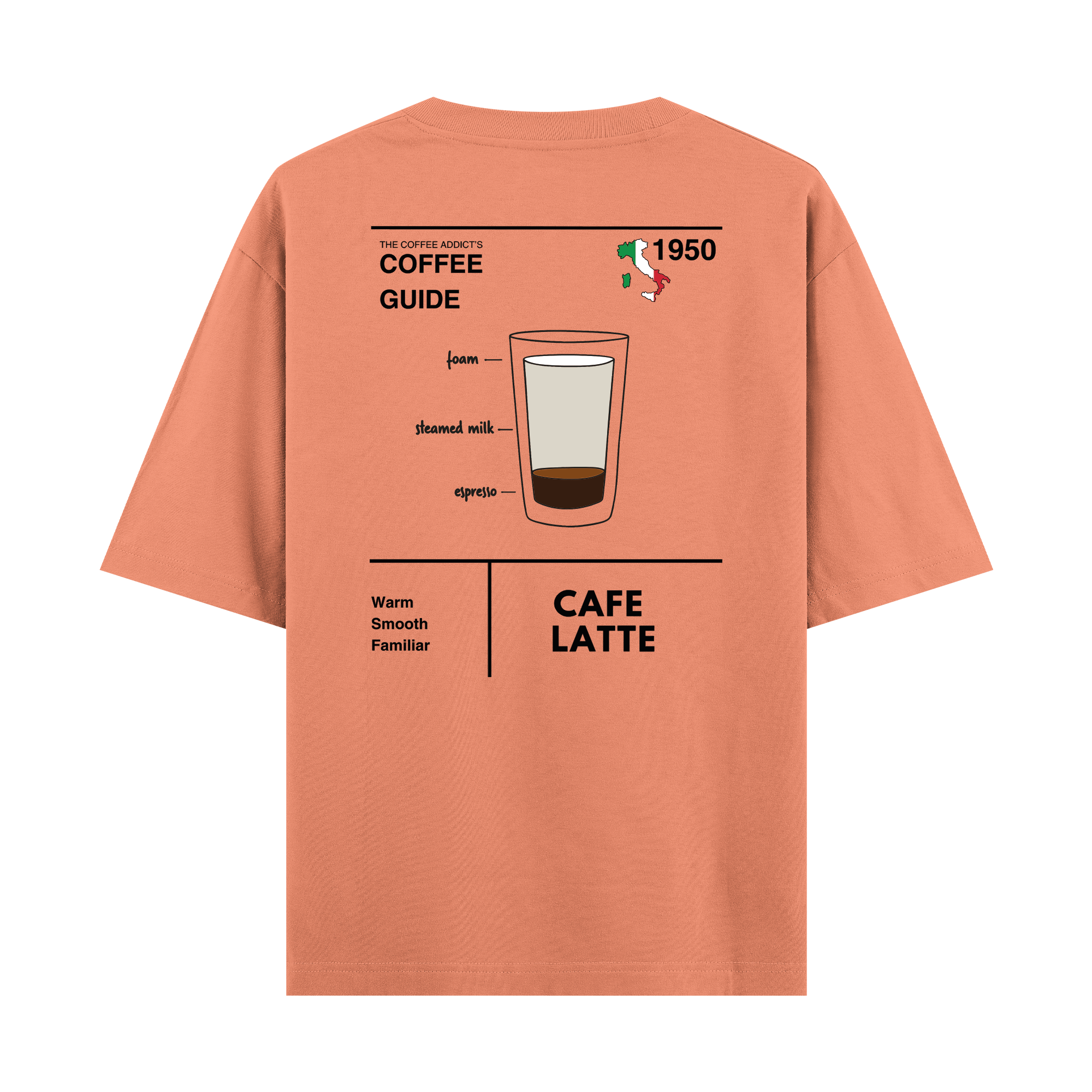 Cafe Latte - Oversize T-shirt