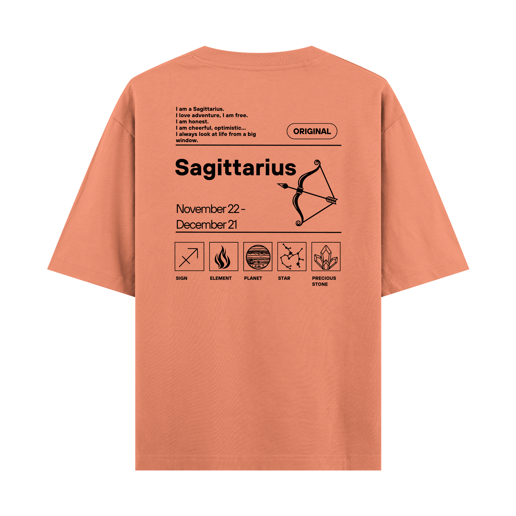 Sagittarius - Oversize T-shirt