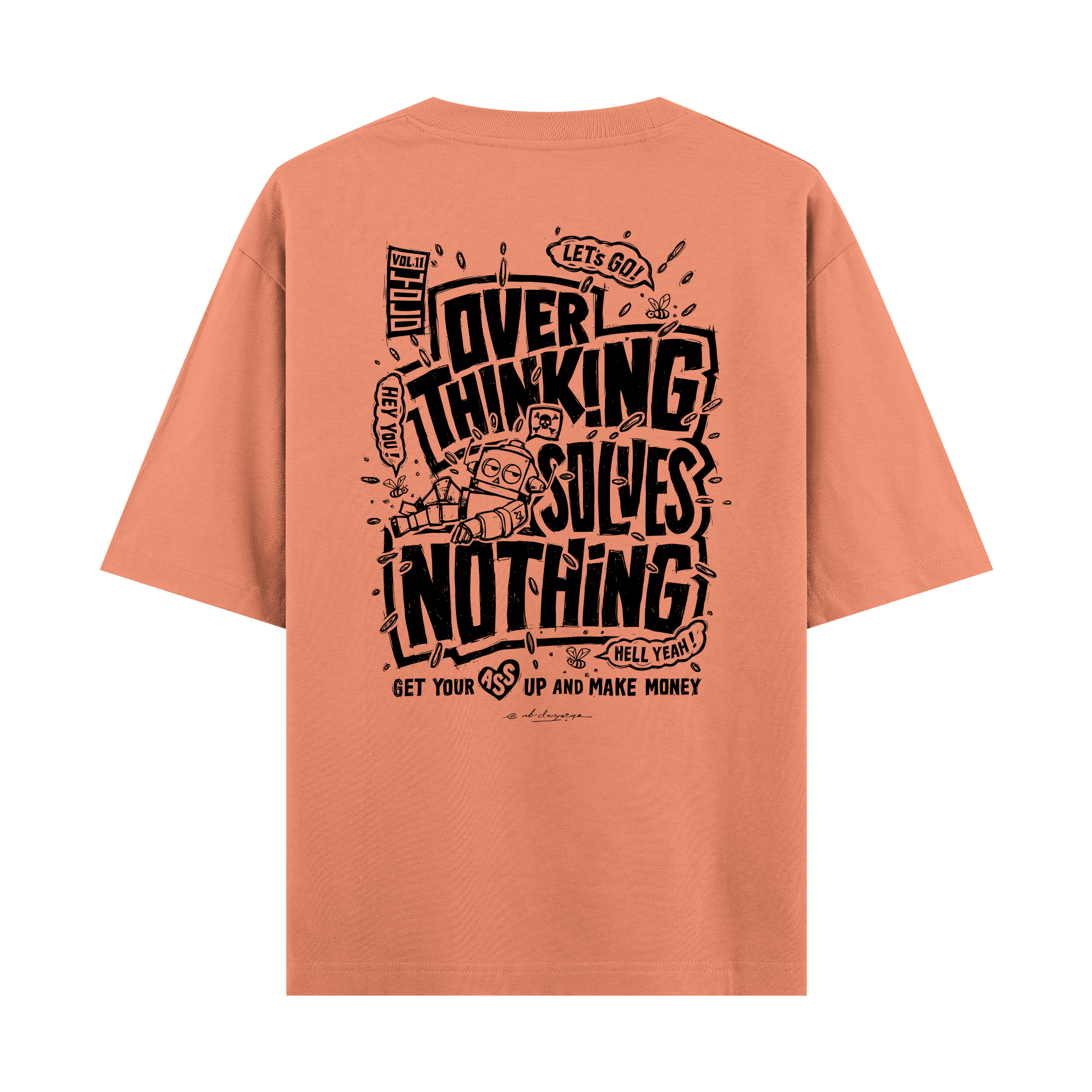 Overthinking II - Oversize T-shirt