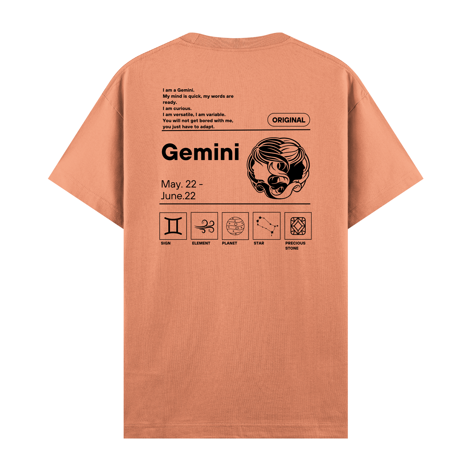 Gemini - Regular Fit T-shirt