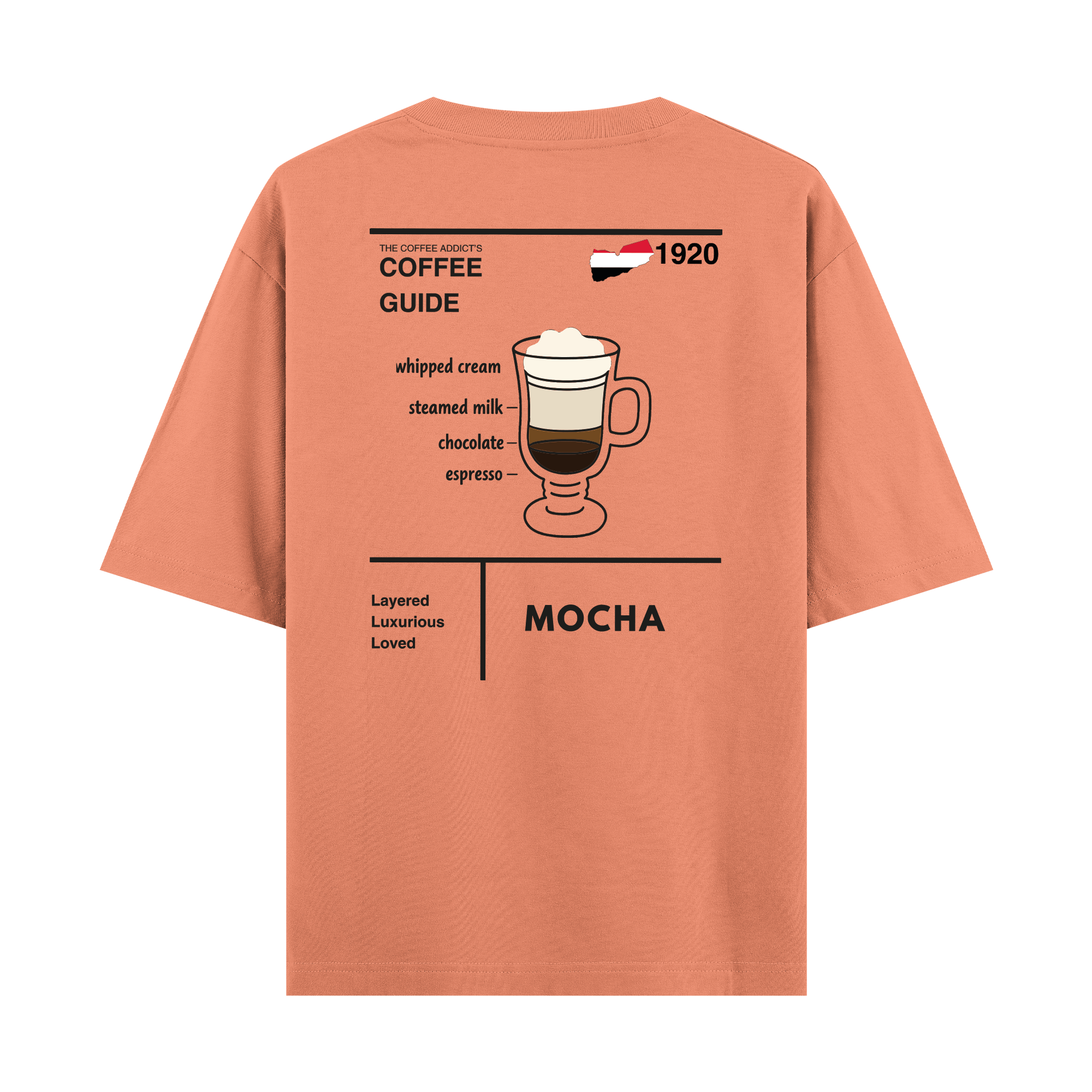 Mocha - Oversize T-shirt