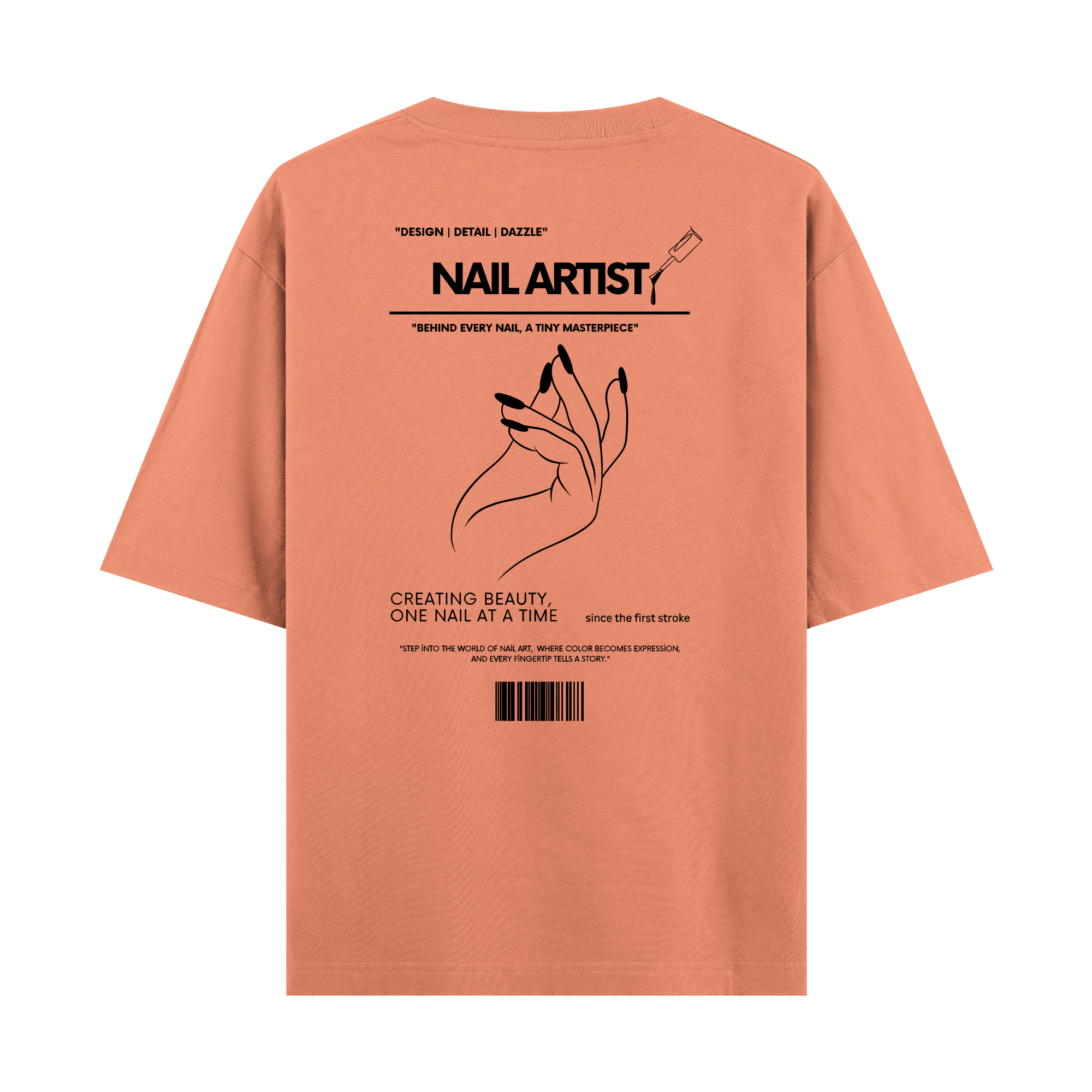Nail Artist - Oversize T-shirt