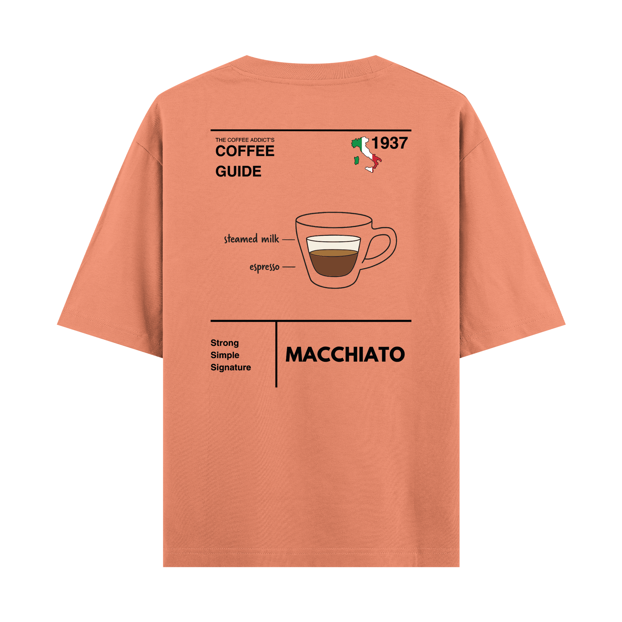 Macchiato - Oversize T-shirt