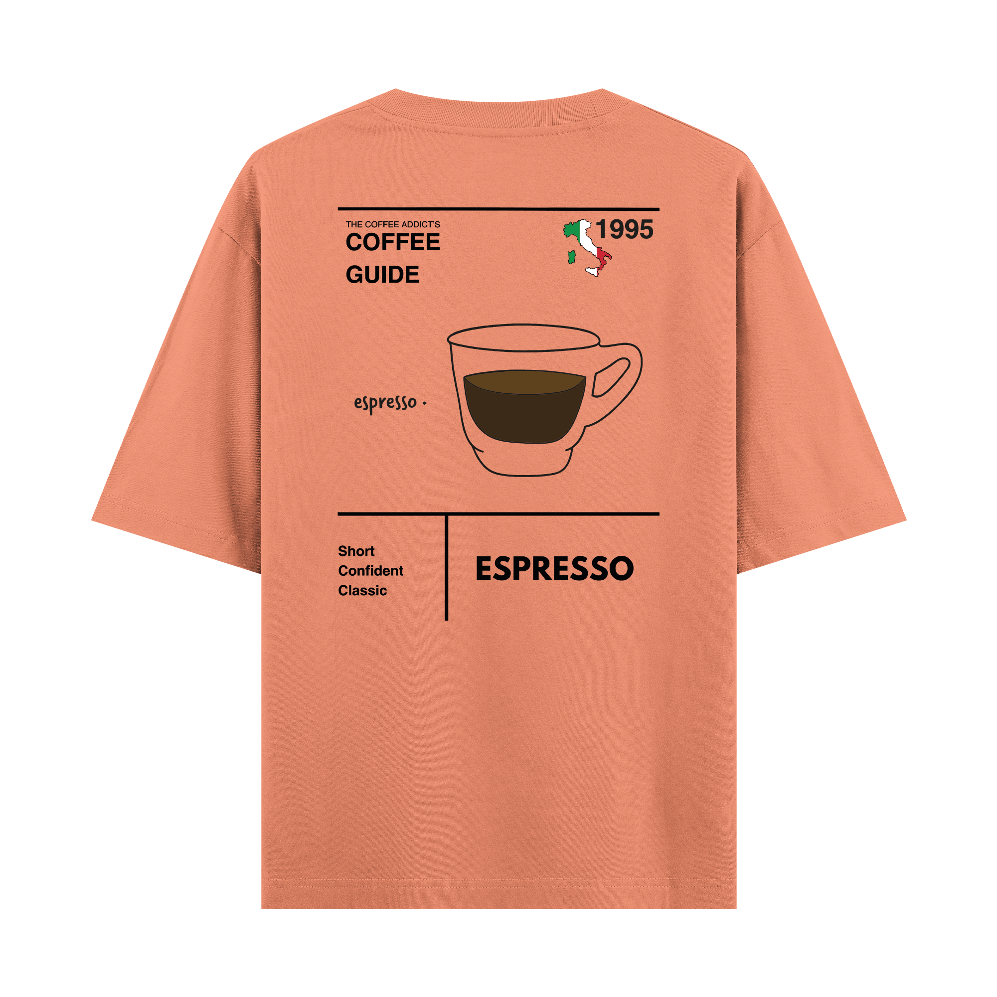 Espresso - Oversize T-shirt