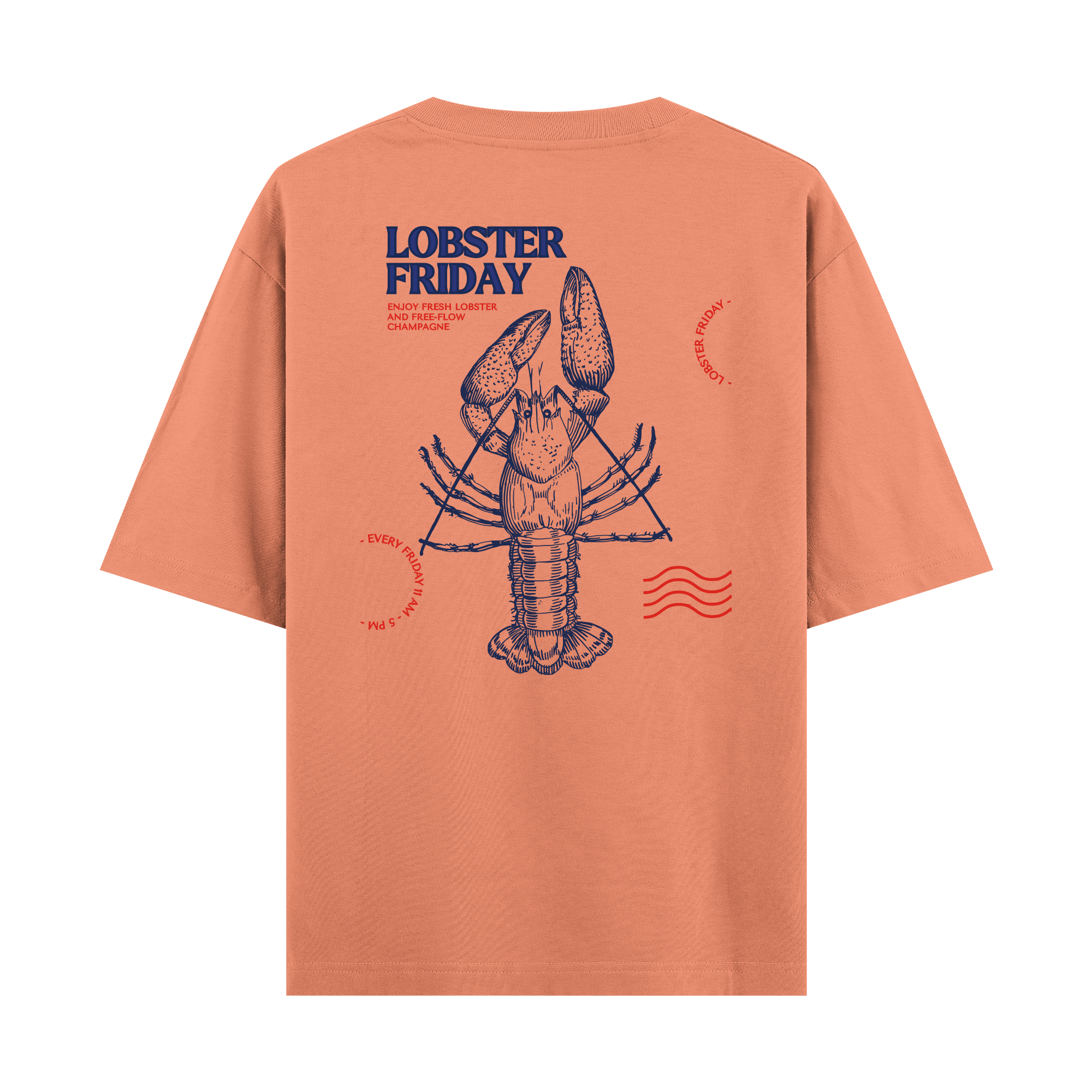 Lobster Friday - Oversize T-shirt