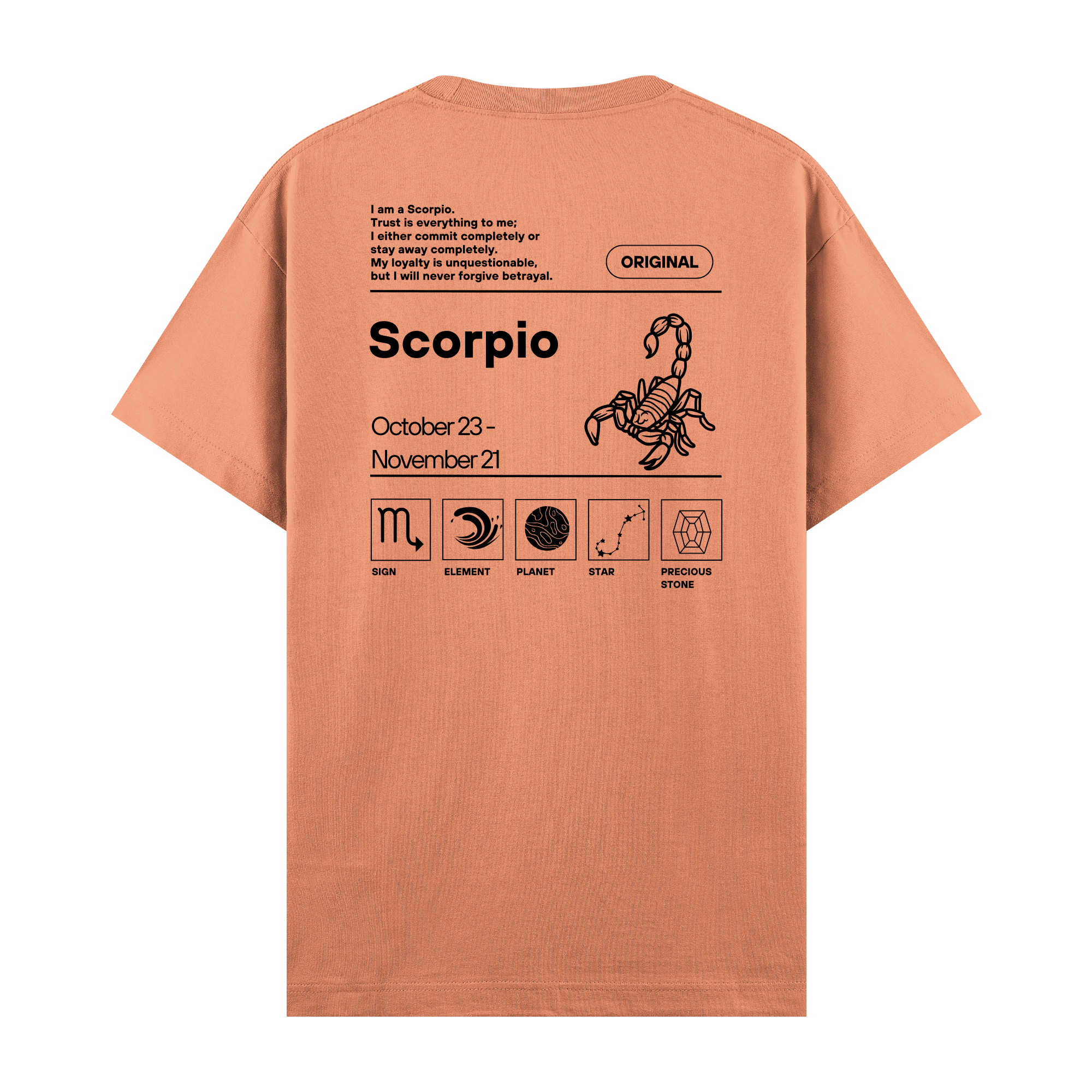 Scorpio - Regular Fit T-shirt