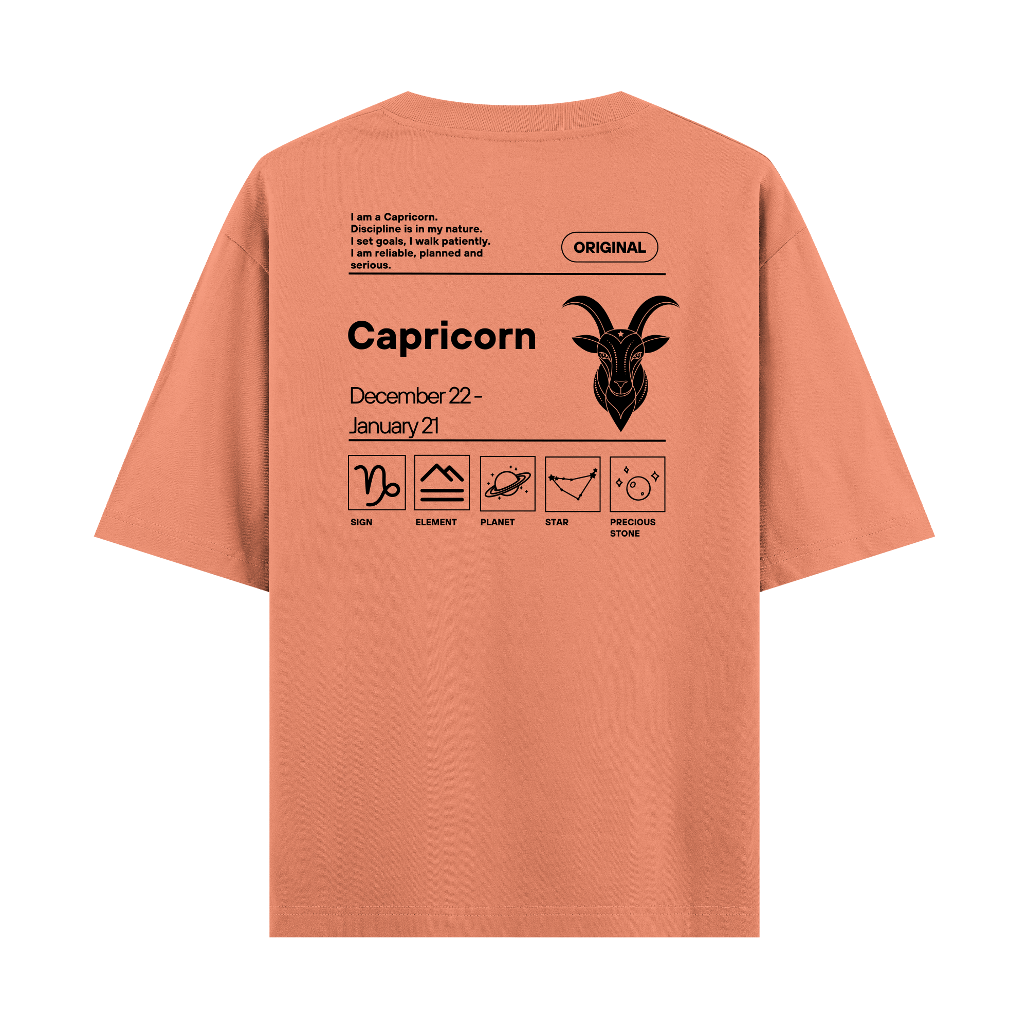 Capricorn - Oversize T-shirt