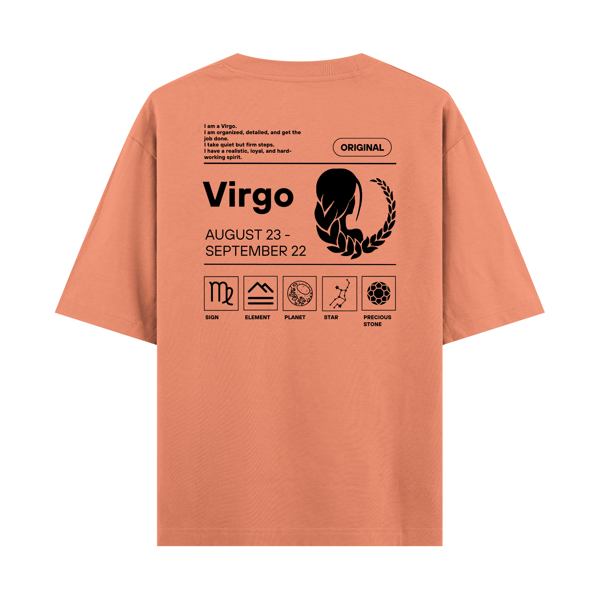 Virgo - Oversize T-shirt