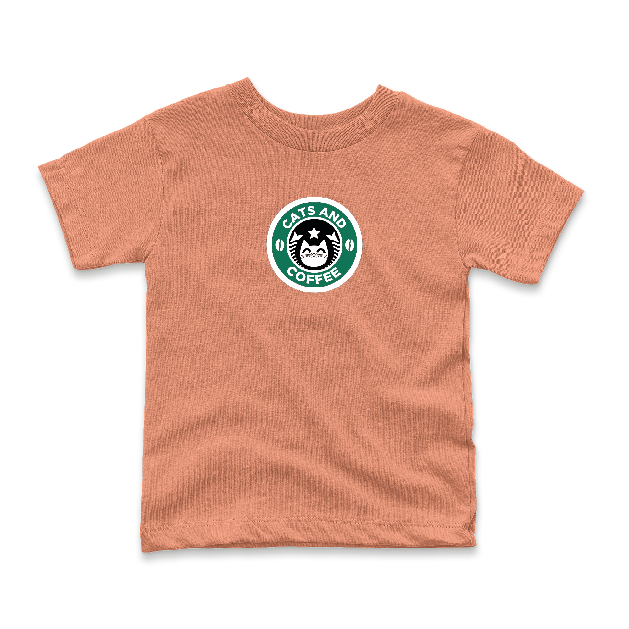 Cat's And Coffee - Çocuk T-shirt
