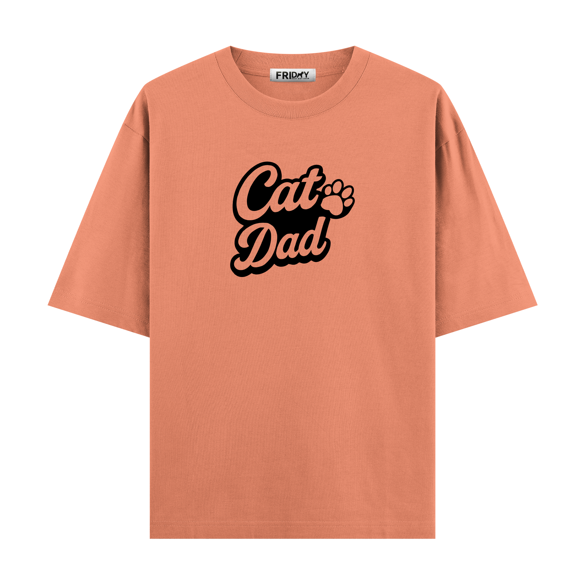Cat Dad - Oversize T-shirt
