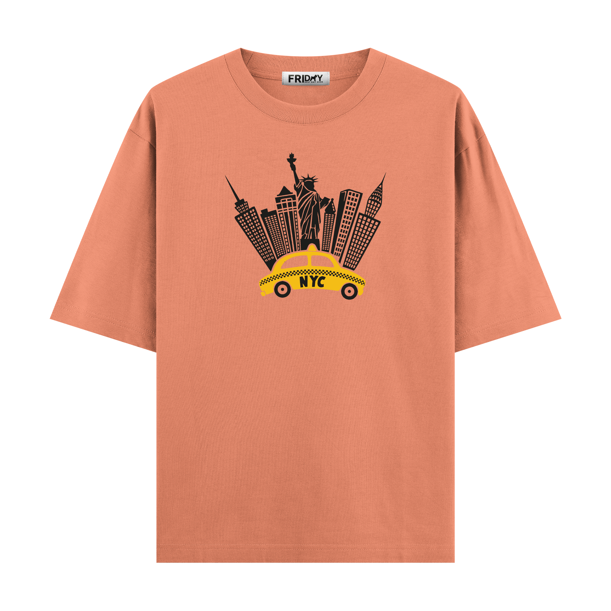 New York Taxi - Oversize T-shirt