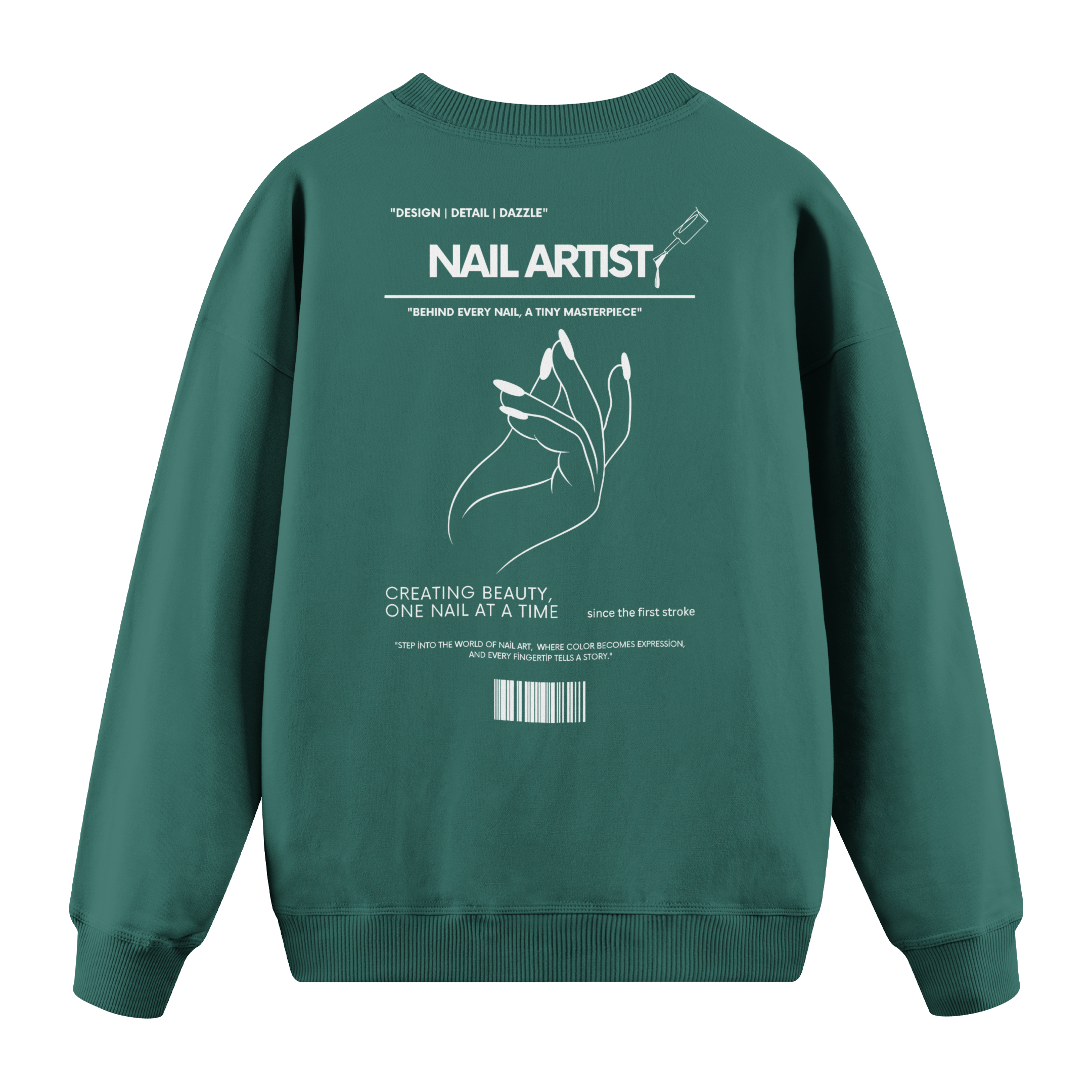 Nail Artist - Regular Fit Sweatshirt
