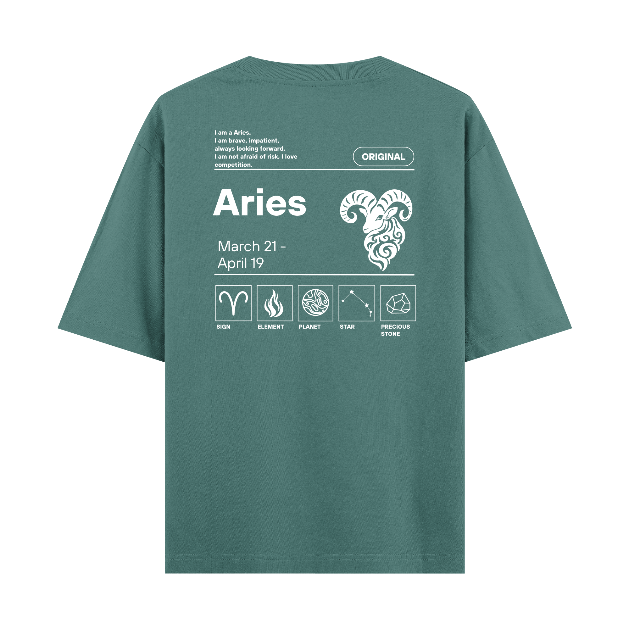 Aries - Oversize T-shirt