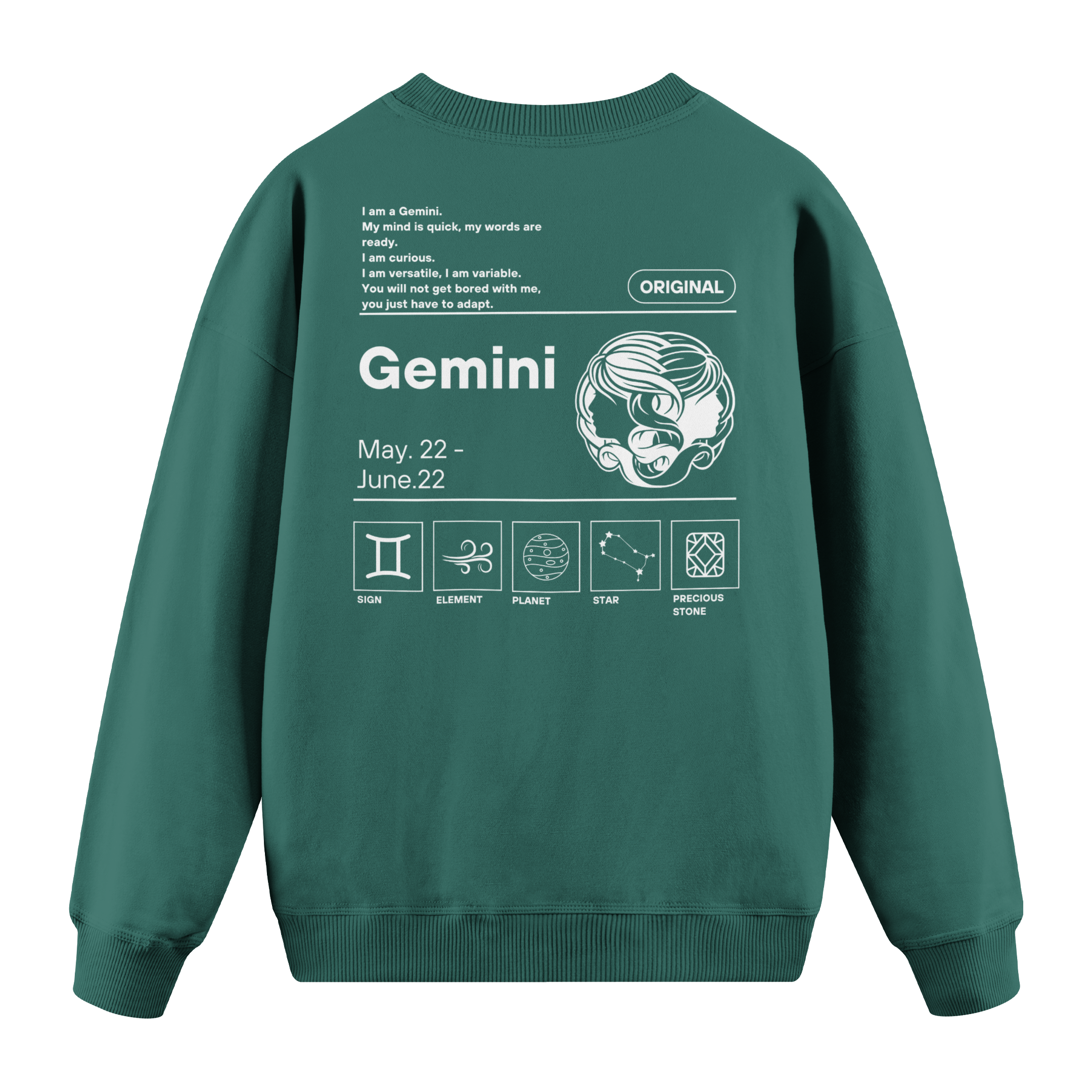 Gemini - Regular Fit Sweatshirt