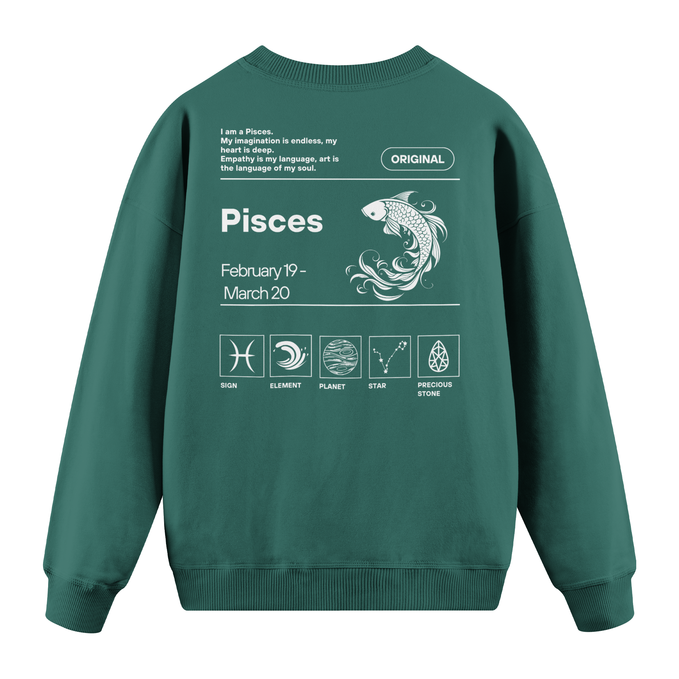 Pisces - Regular Fit Sweatshirt