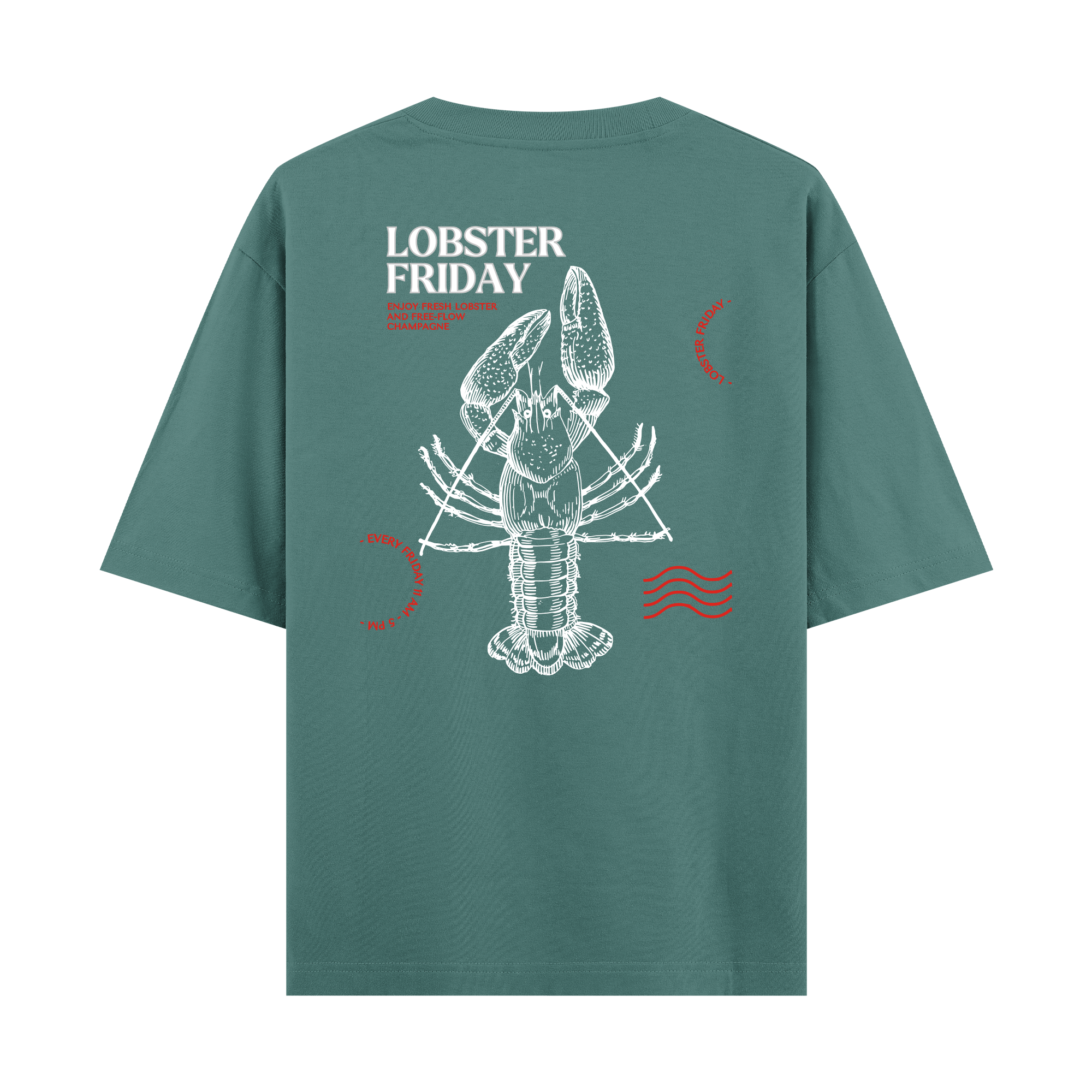 Lobster Friday - Oversize T-shirt