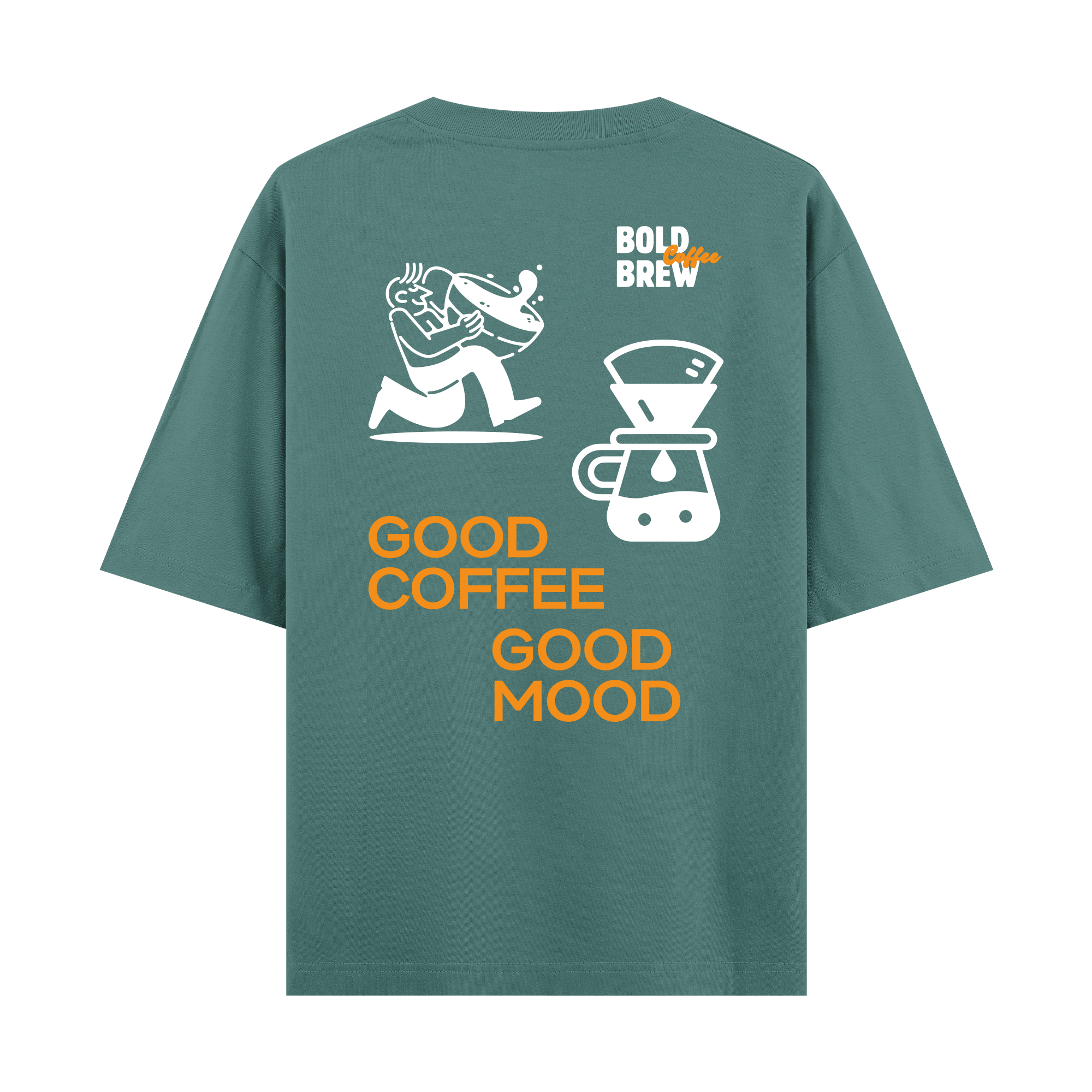 Good Coffee Good Mode- Oversize T-shirt