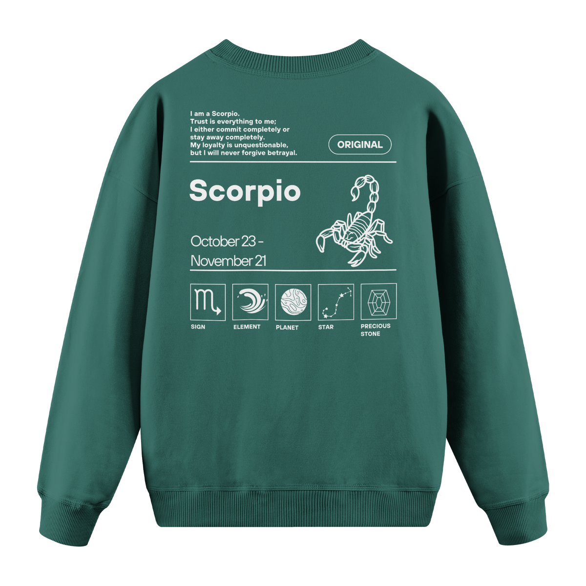 Scorpio - Regular Fit Sweatshirt