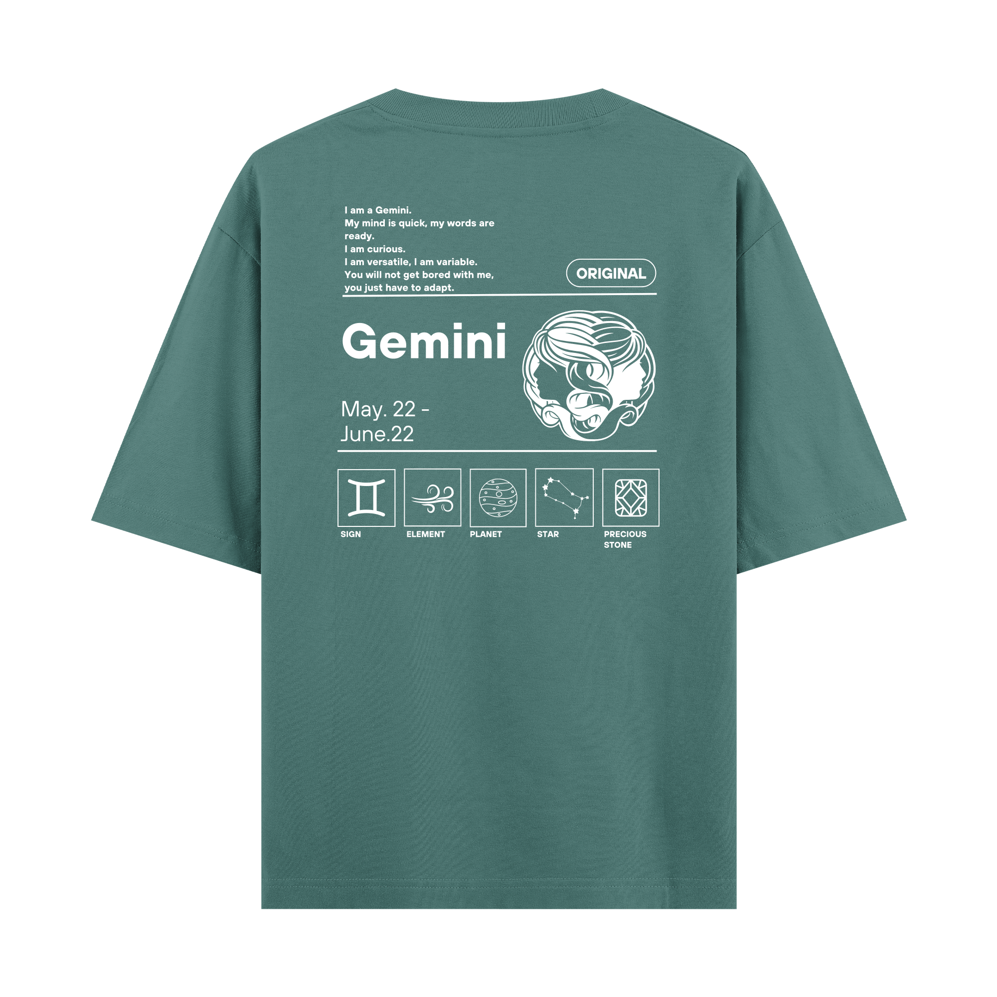 Gemini - Oversize T-shirt