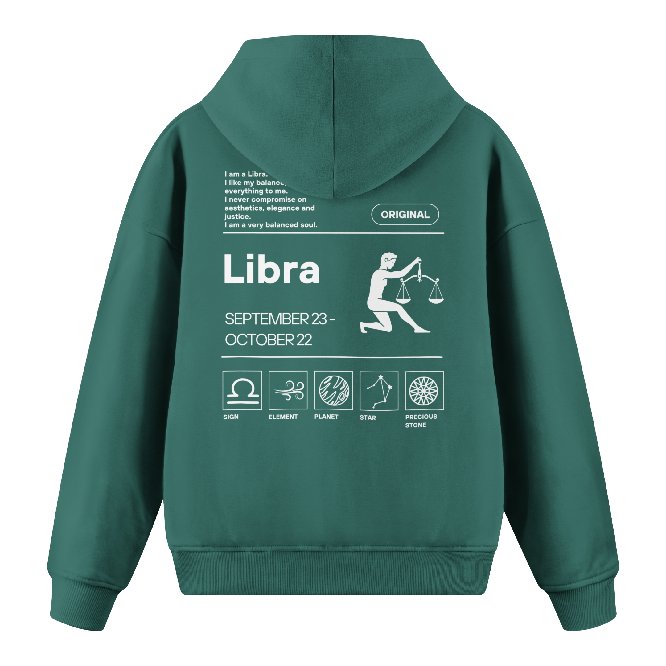 Libra - Regular Fit Hoodie