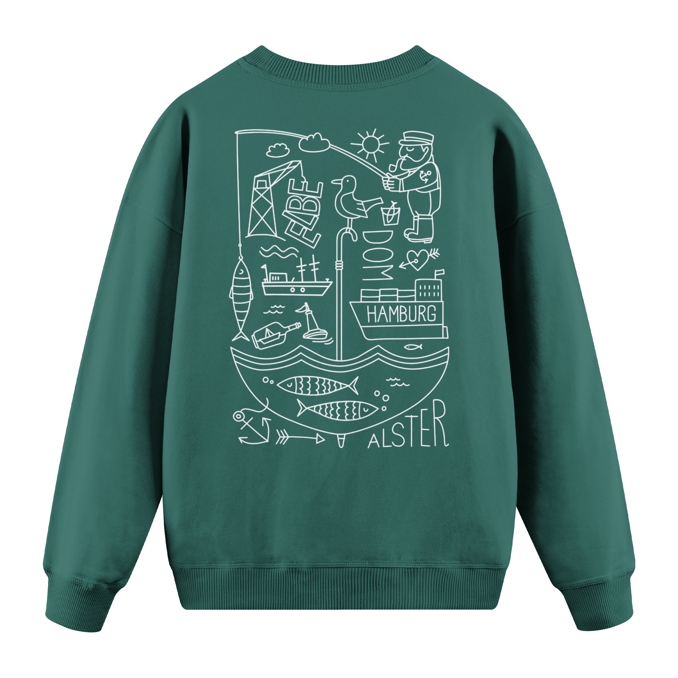 Hamburg II - Regular Fit Sweatshirt