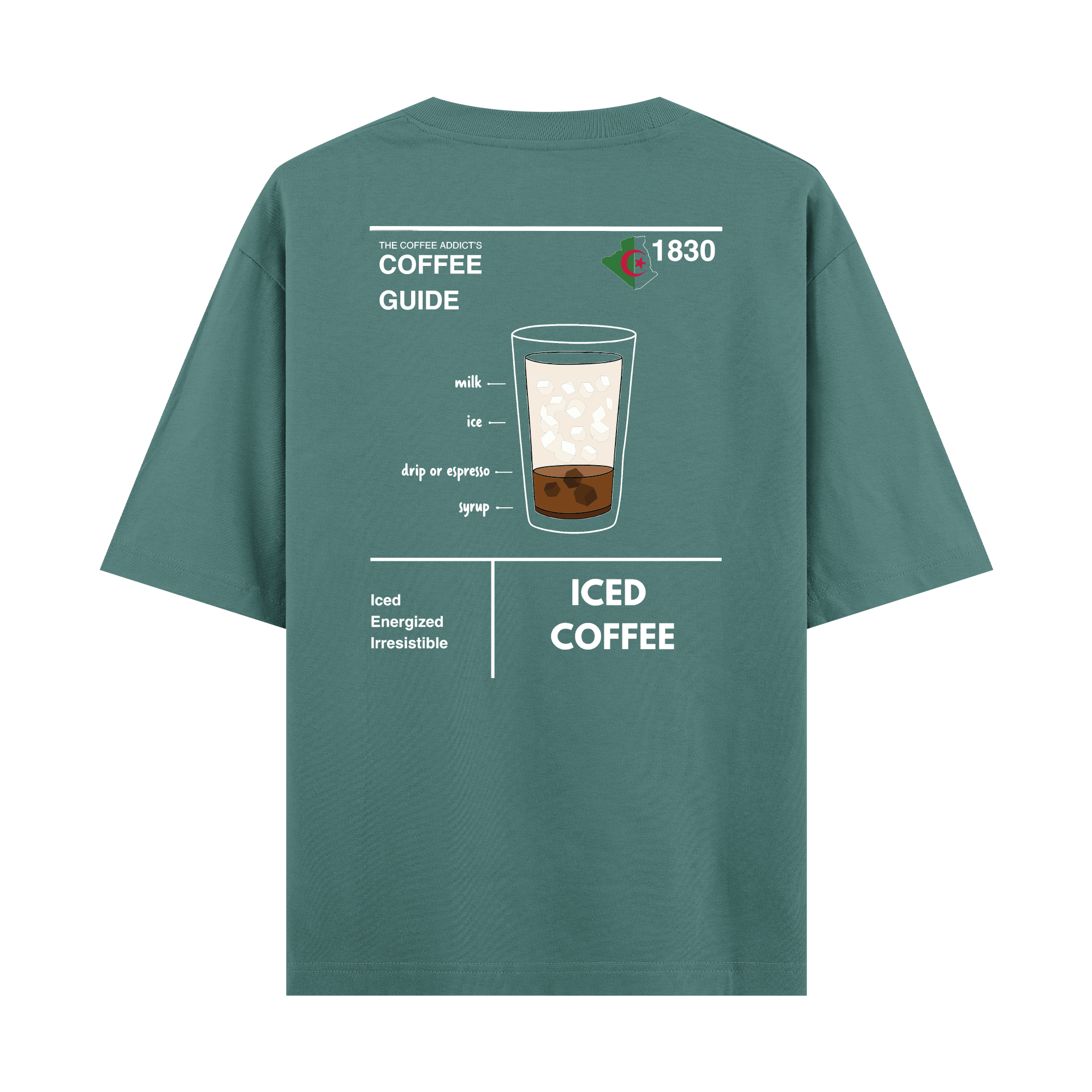 Iced Coffee - Oversize T-shirt