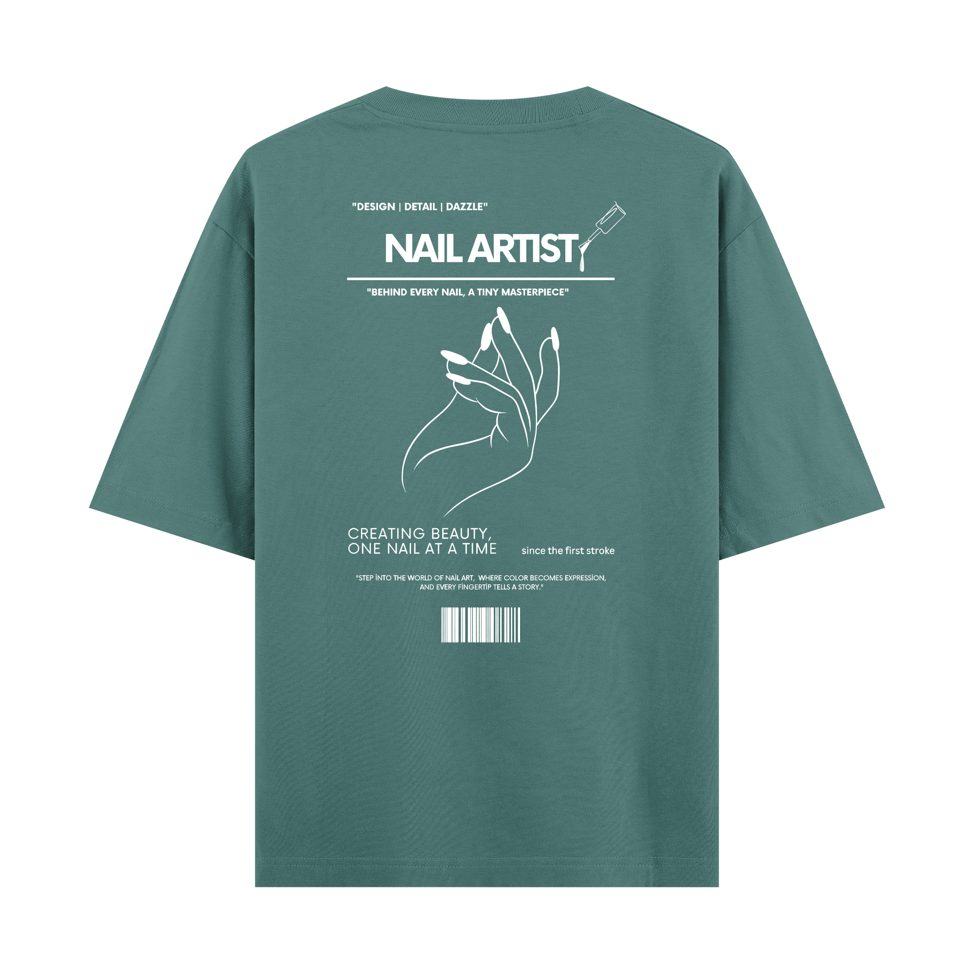 Nail Artist - Oversize T-shirt