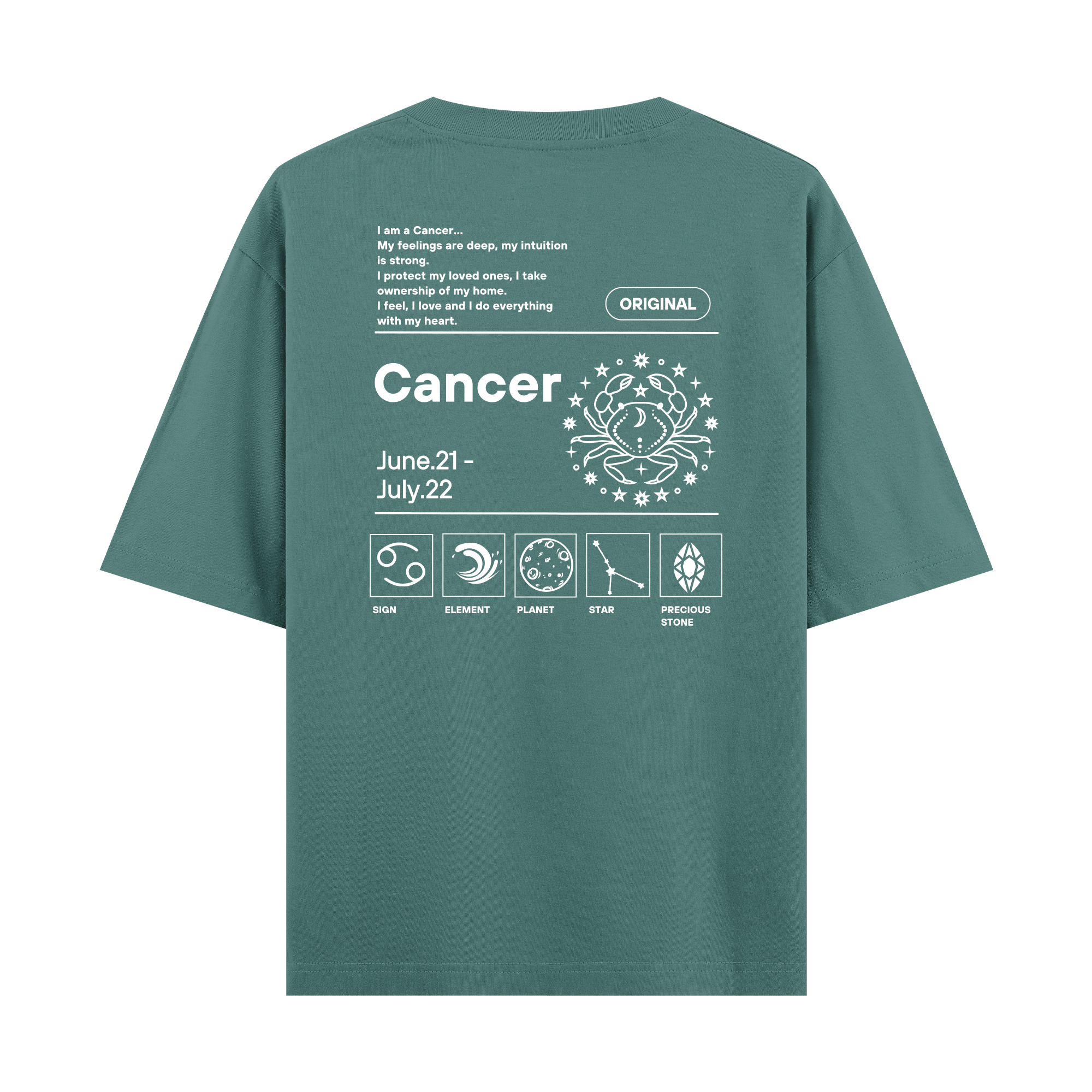 Cancer - Oversize T-shirt