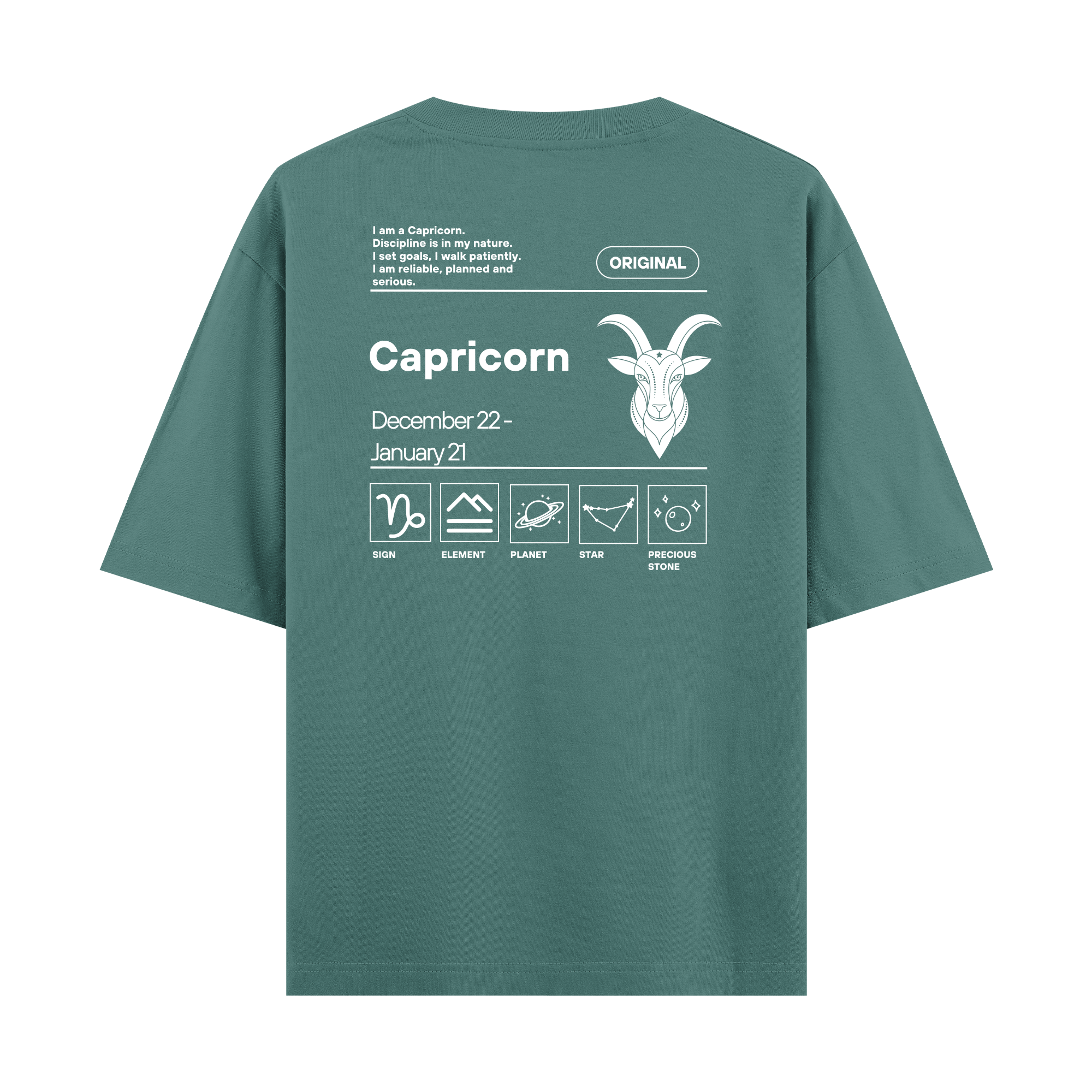 Capricorn - Oversize T-shirt