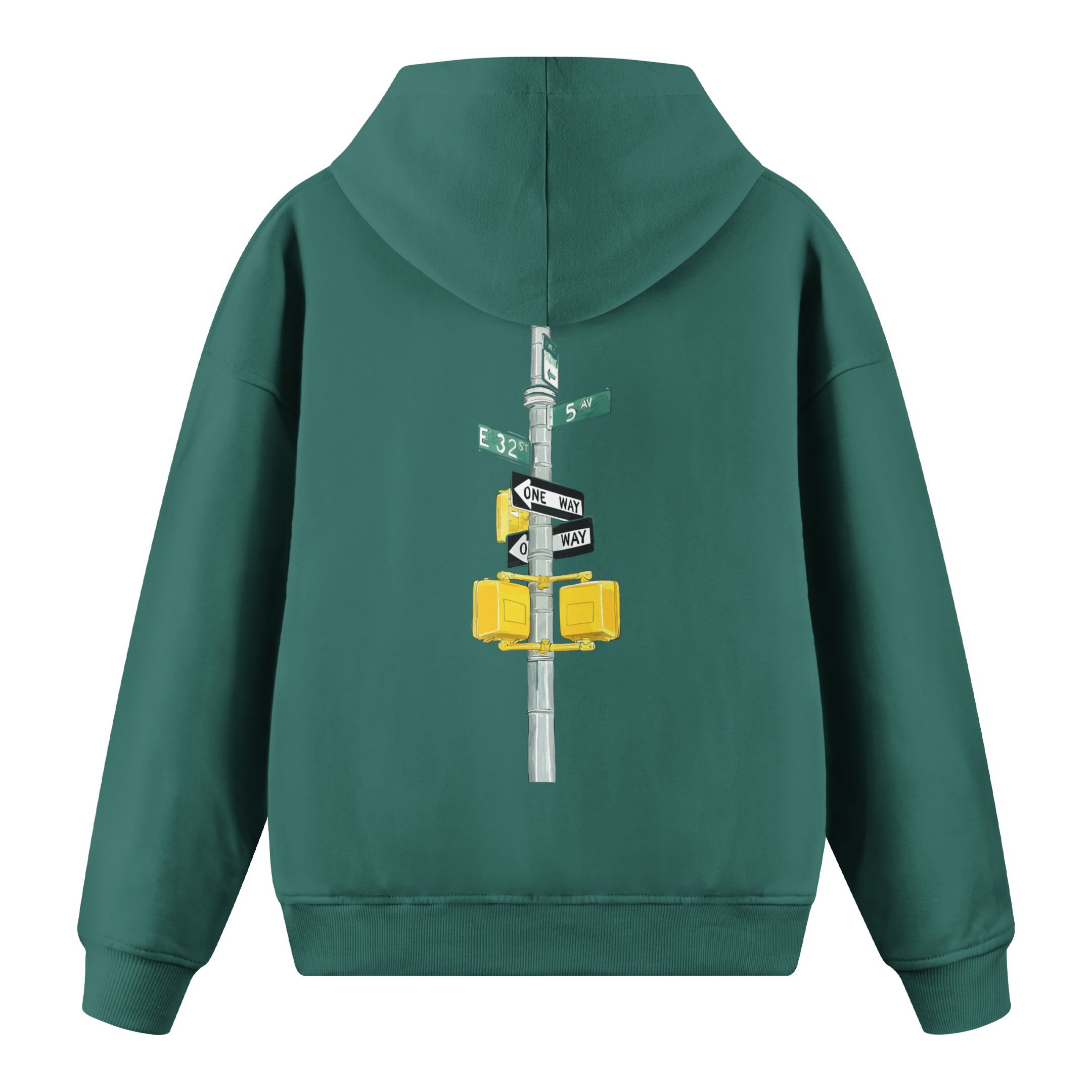 New York I - Regular Fit Hoodie