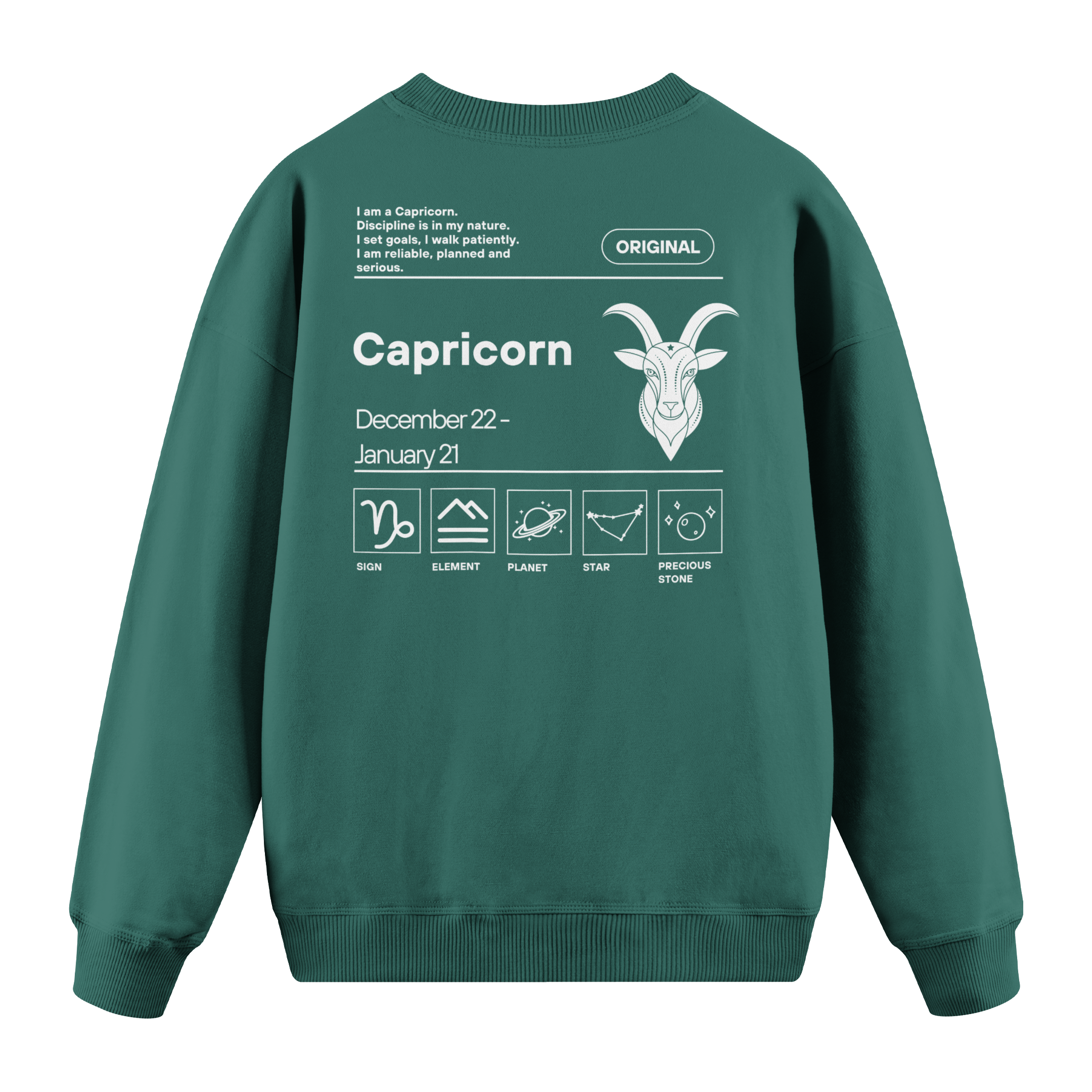 Capricorn - Regular Fit Sweatshirt