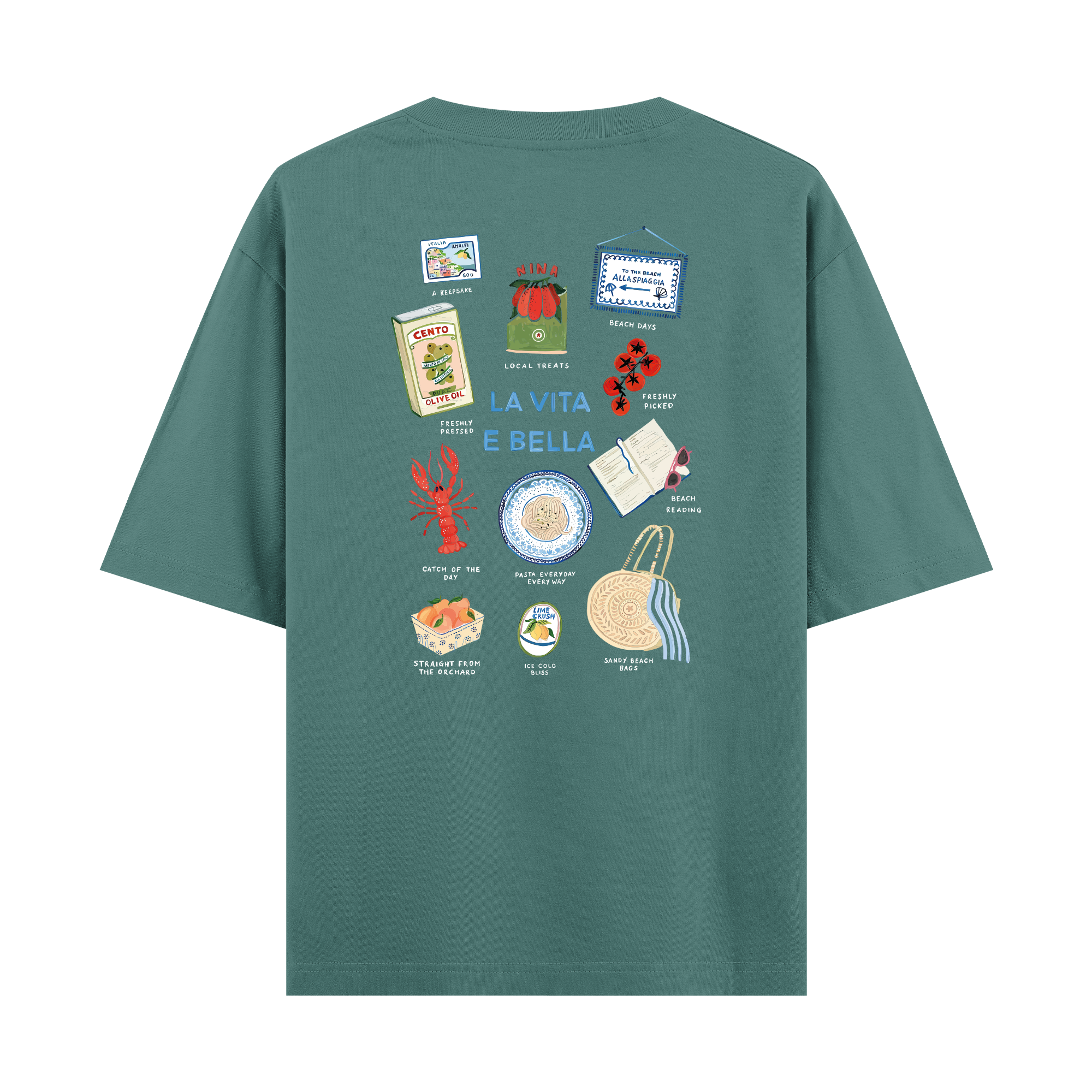 La Vita E Bella - Oversize T-shirt