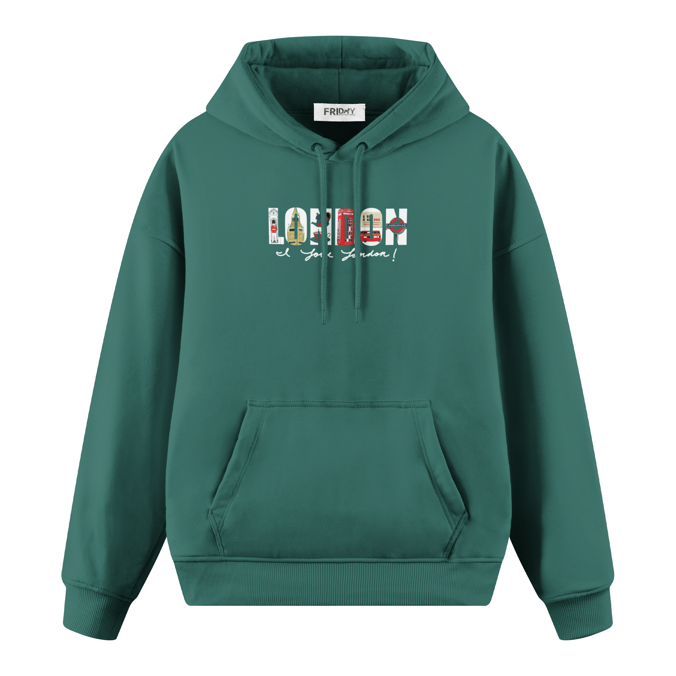 London II - Regular Fit Hoodie