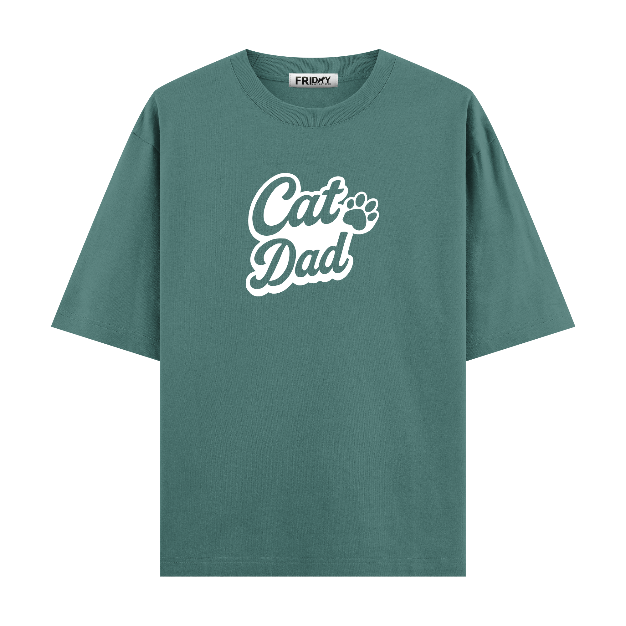 Cat Dad - Oversize T-shirt