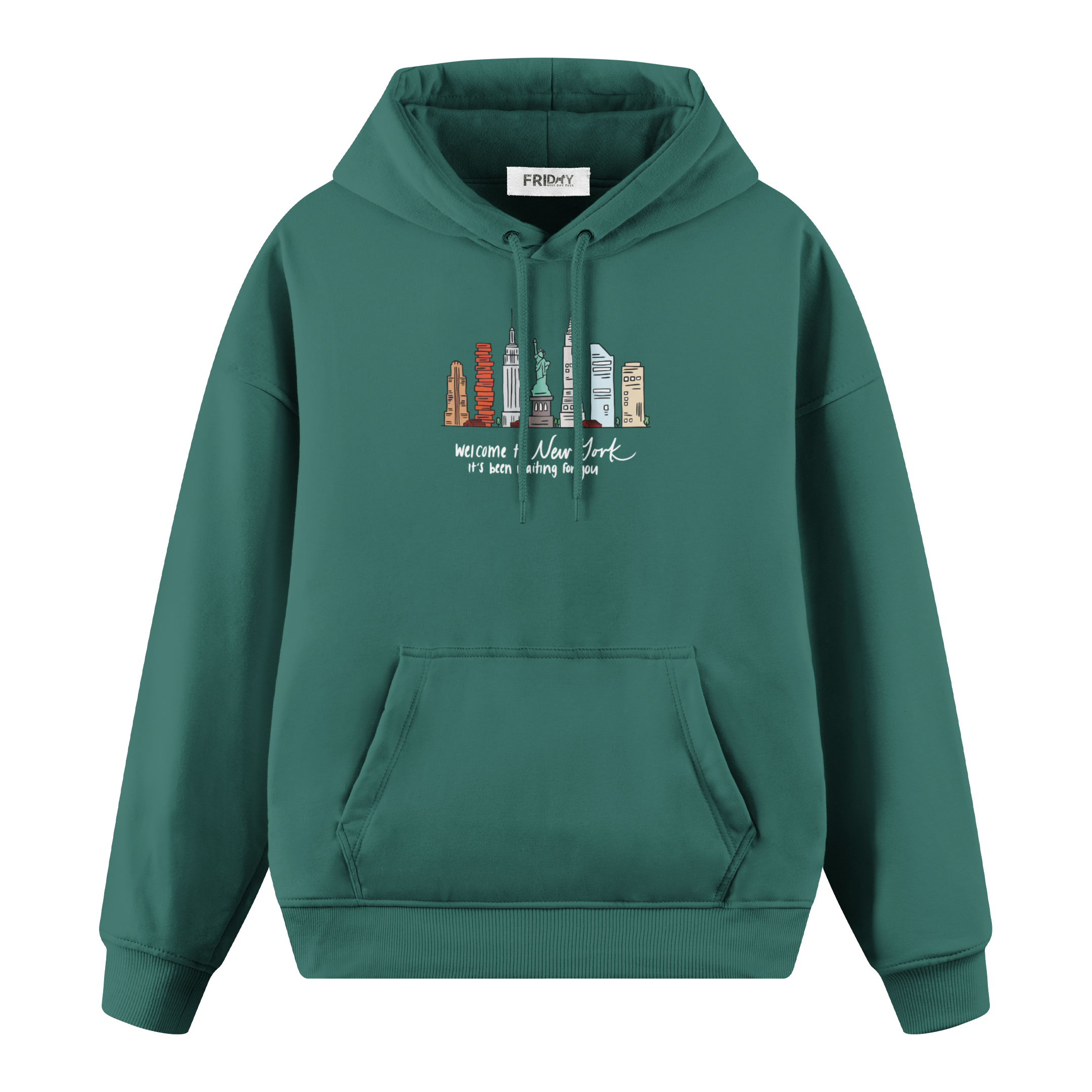 New York II - Regular Fit Hoodie