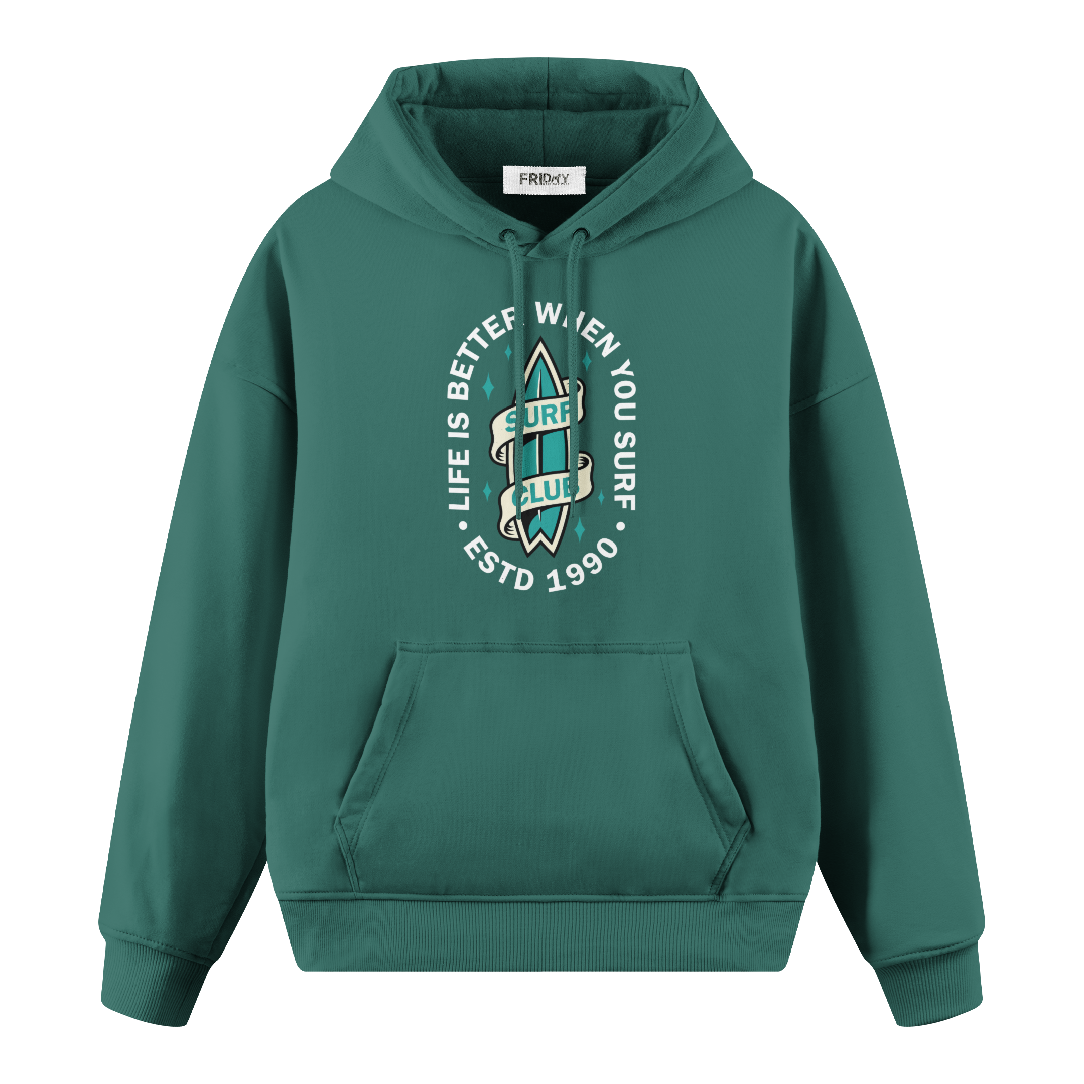 Surf Club - Regular Fit Hoodie