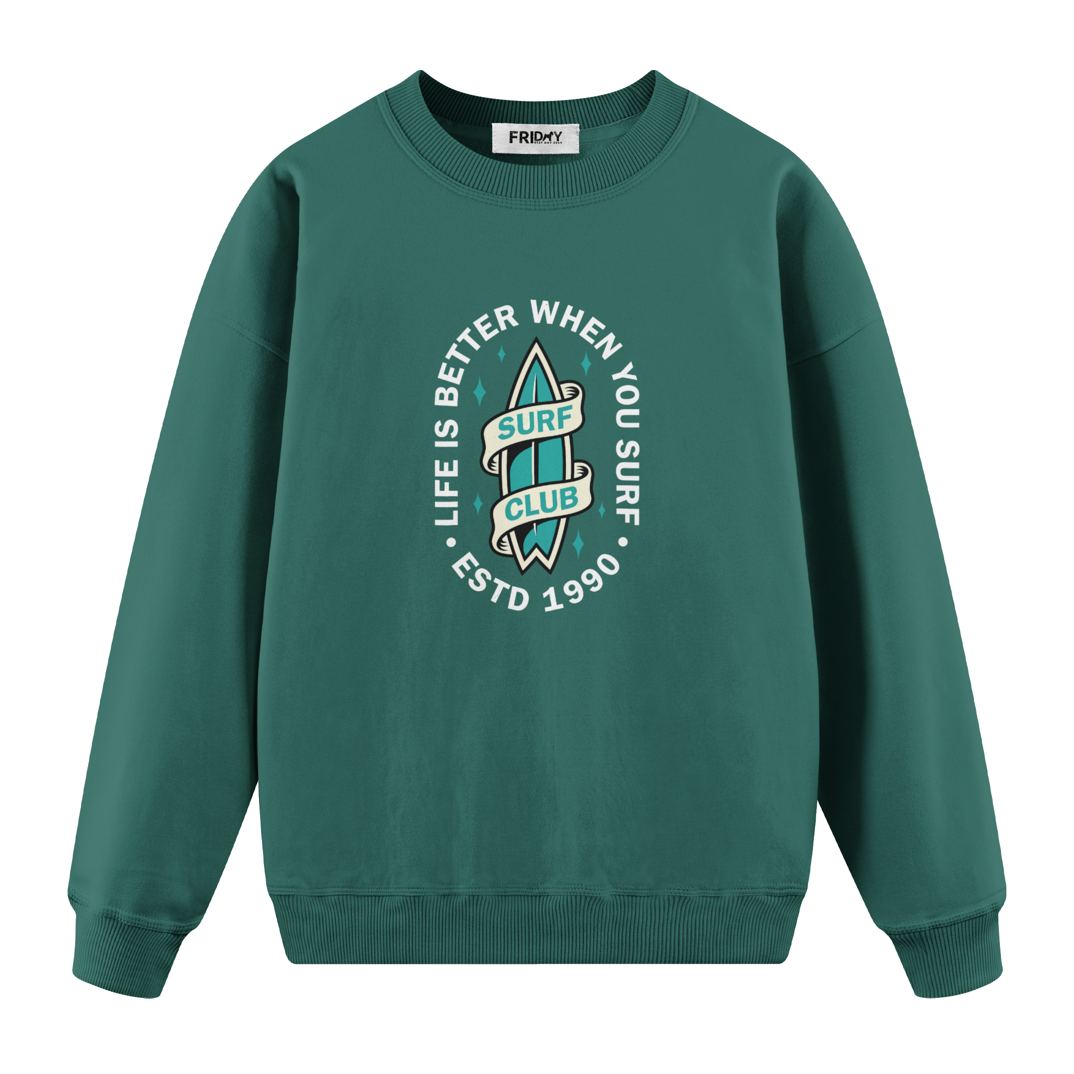 Surf Club - Regular Fit Sweatshirt
