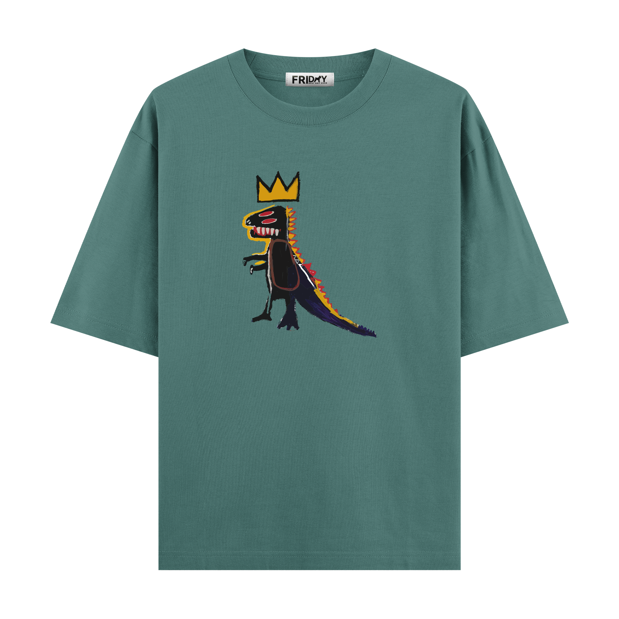 Jean Mıchel Basquiat - Oversize T-shirt